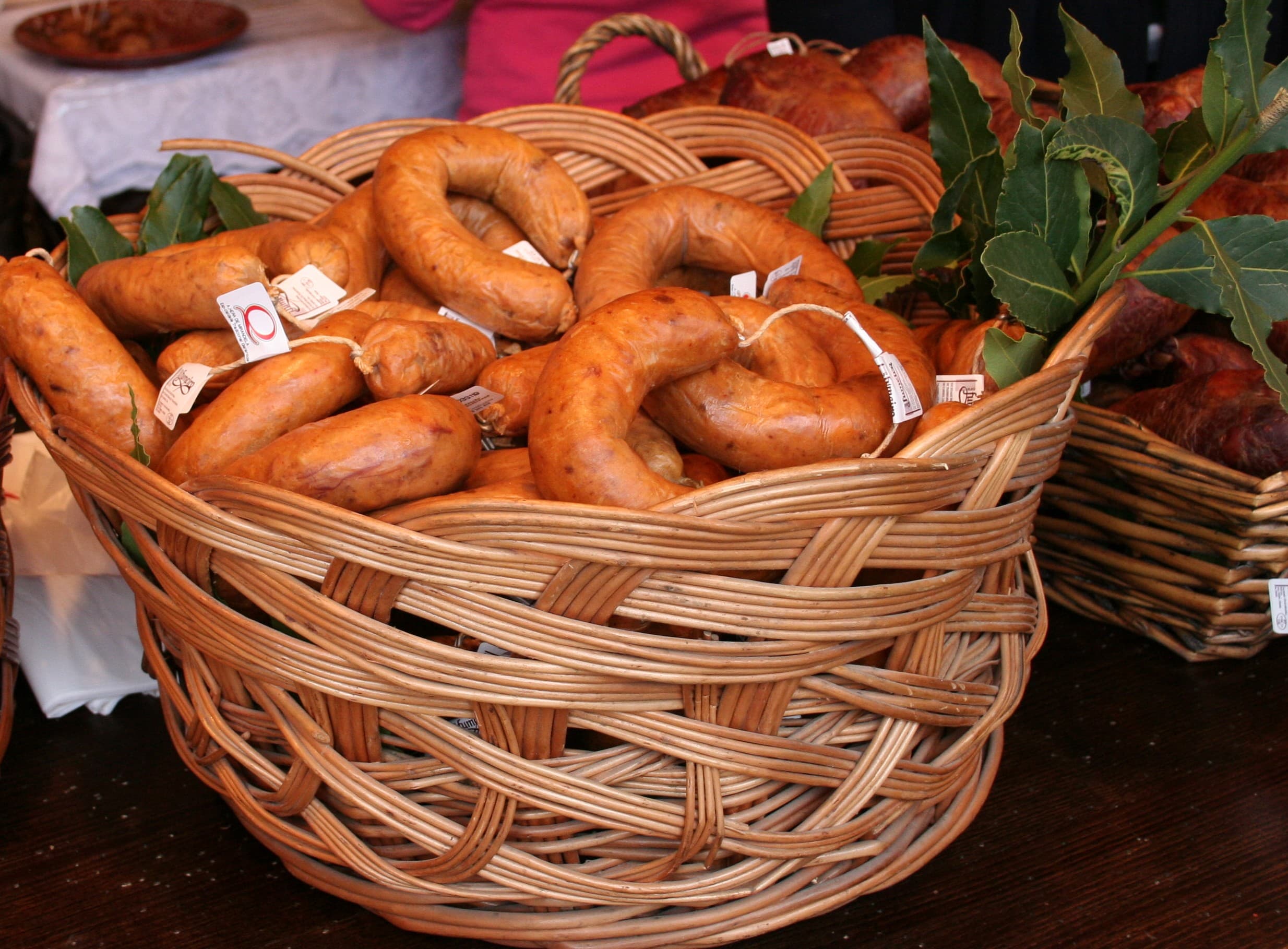 Alheira — a portuguese main course dish from Portugal — featuring mixed-meat, bread-bound, grilled or fried