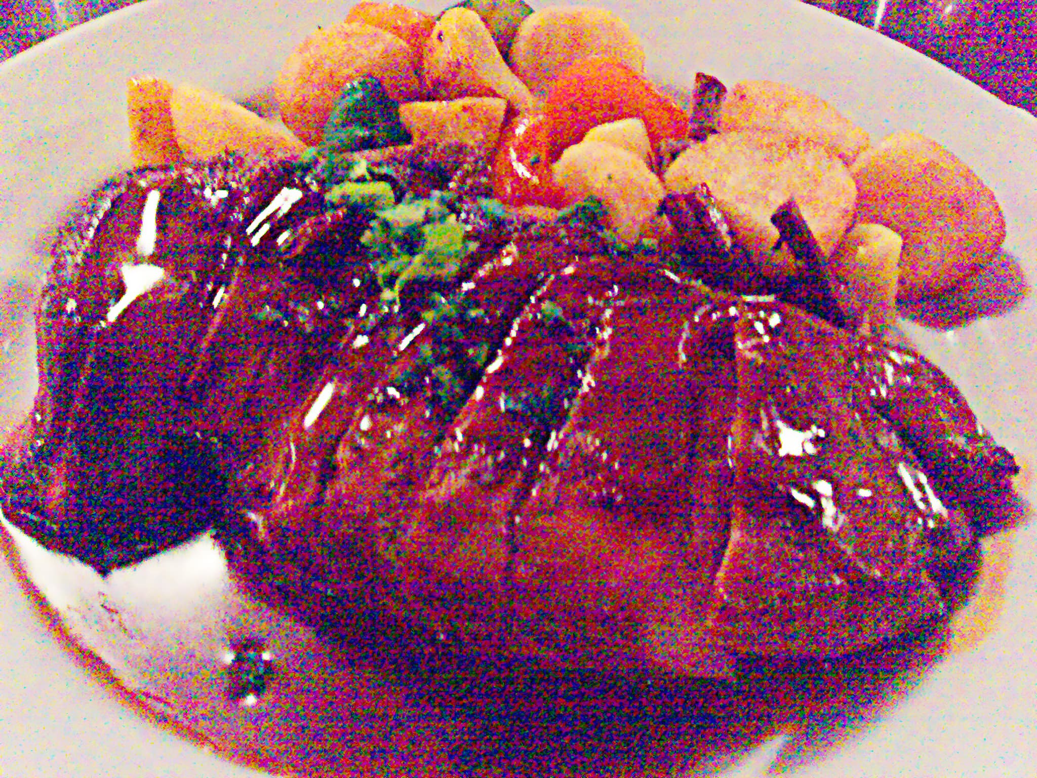 Duck à l'orange — a french main course dish from France — featuring roasted duck, bigarade sauce, bourgeoise cuisine
