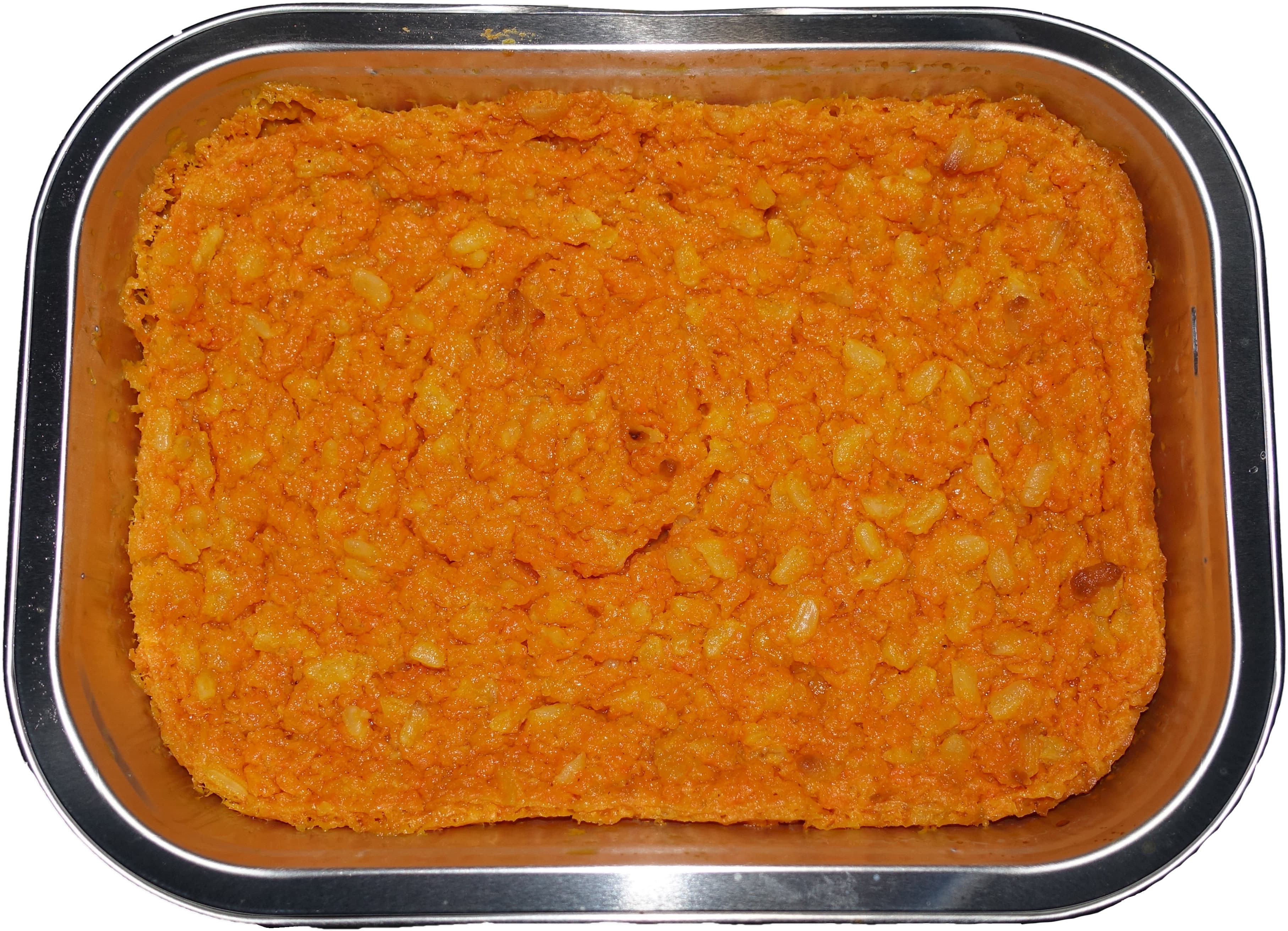 Porkkanalaatikko — a finnish main course dish from Finland — featuring creamy baked casserole, sweet-savory spice, rice or barley base