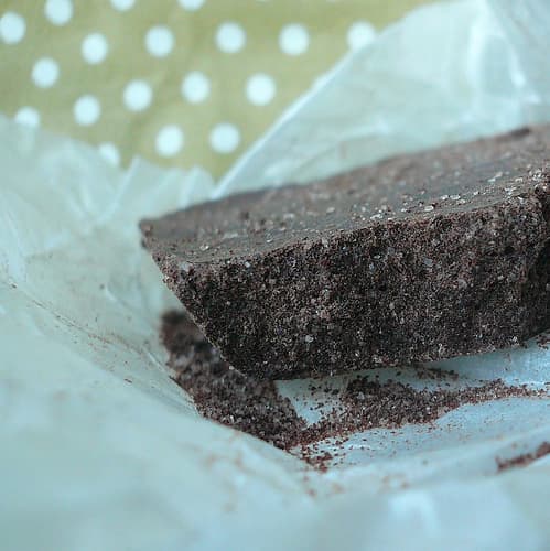 Cioccolato di Modica — a italian main course dish from Italy — featuring hand-ground, cold-process, grainy texture
