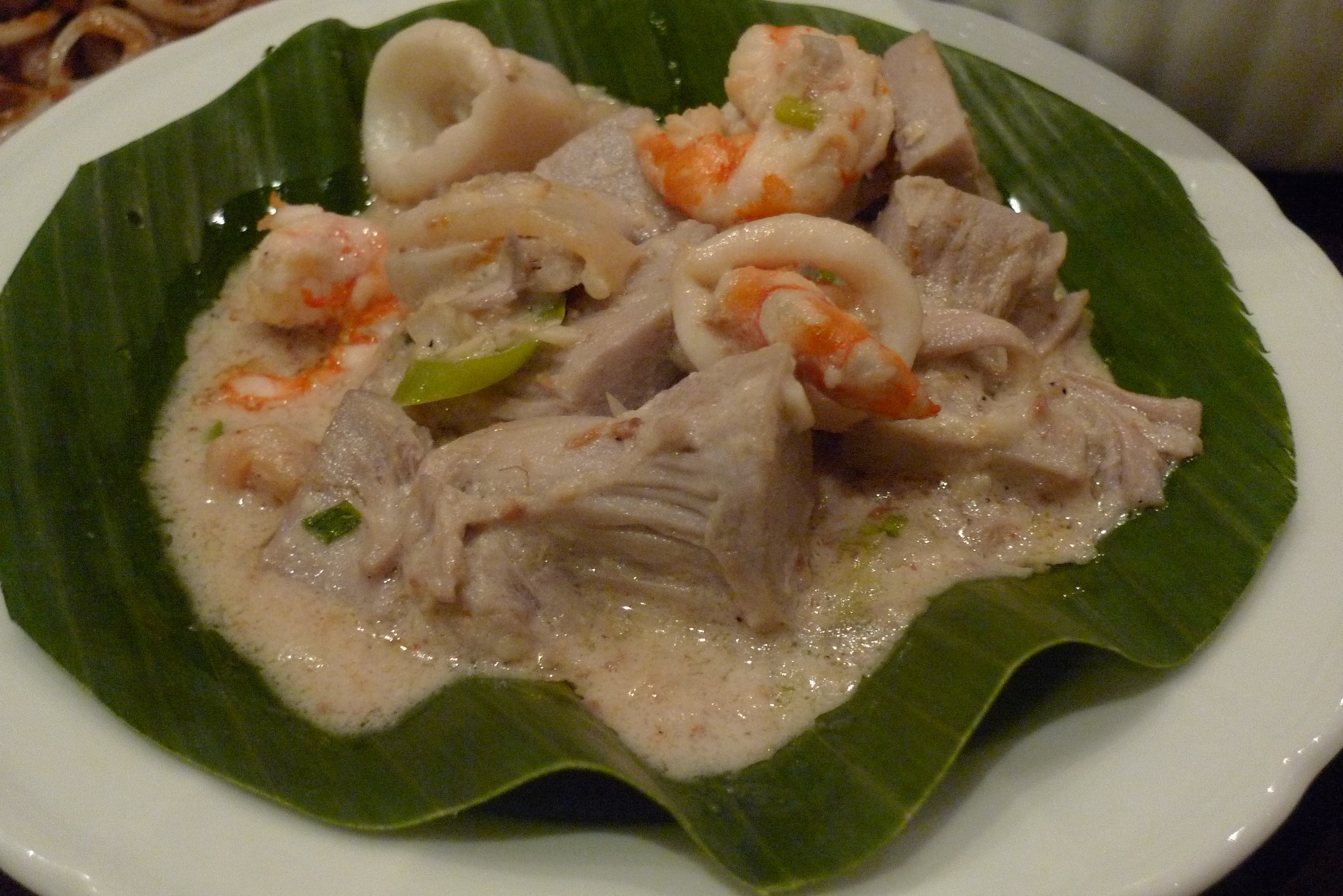 Ginataang langka — a filipino main course dish from Philippines — featuring coconut braise, umami-forward, adaptable base