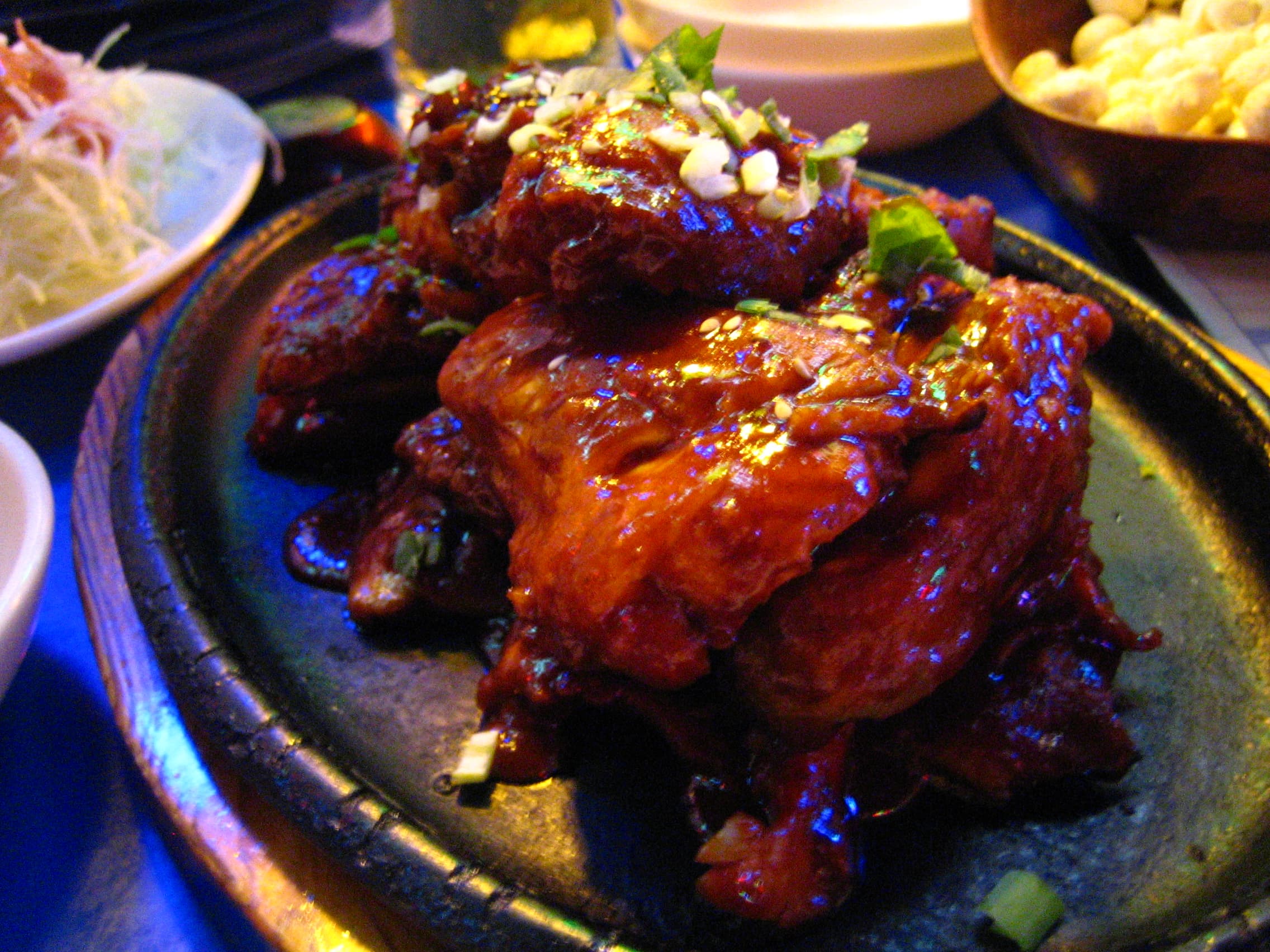 Yangnyeom Chicken — a korean main course dish from Daegu, South Korea — featuring gochujang glaze, sticky-sweet heat, double-fried base
