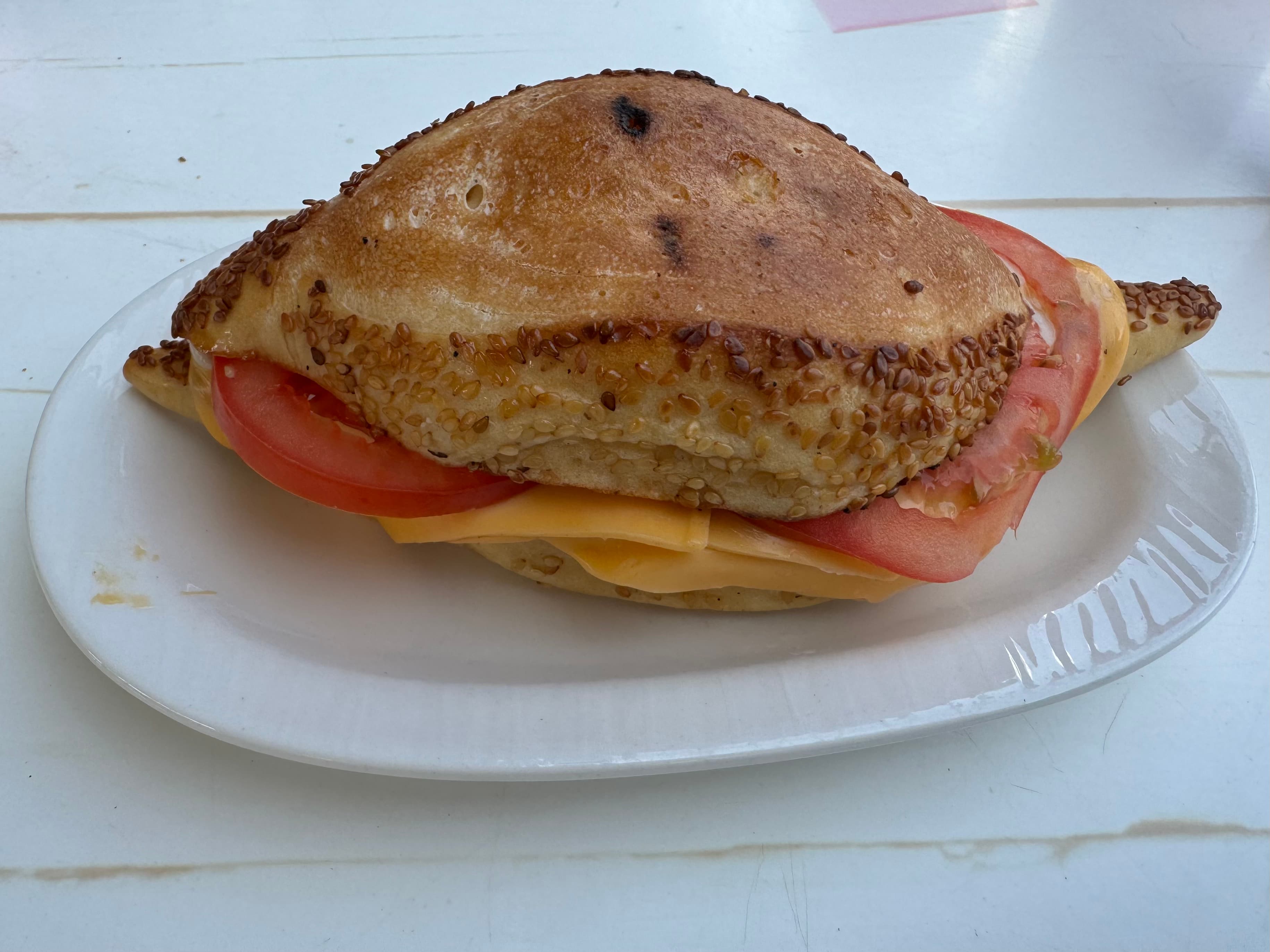 Kumru (sandwich) — a turkish street food dish from Turkey — featuring street food, cheese & sucuk, soft bread