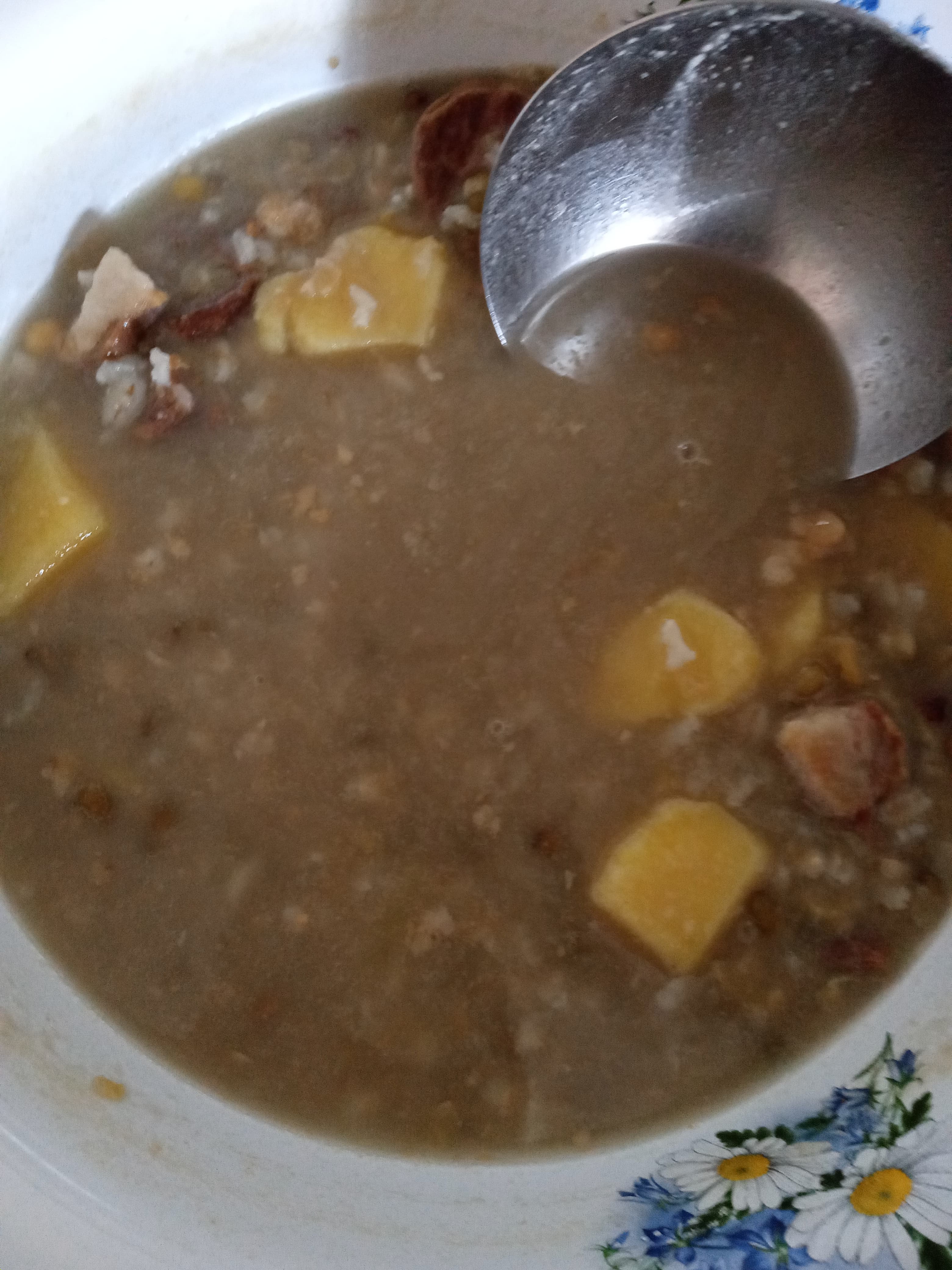 Nauryz kozhe — a kazakh main course dish from Kazakhstan — featuring milk-based broth, ceremonial, meat-and-grain