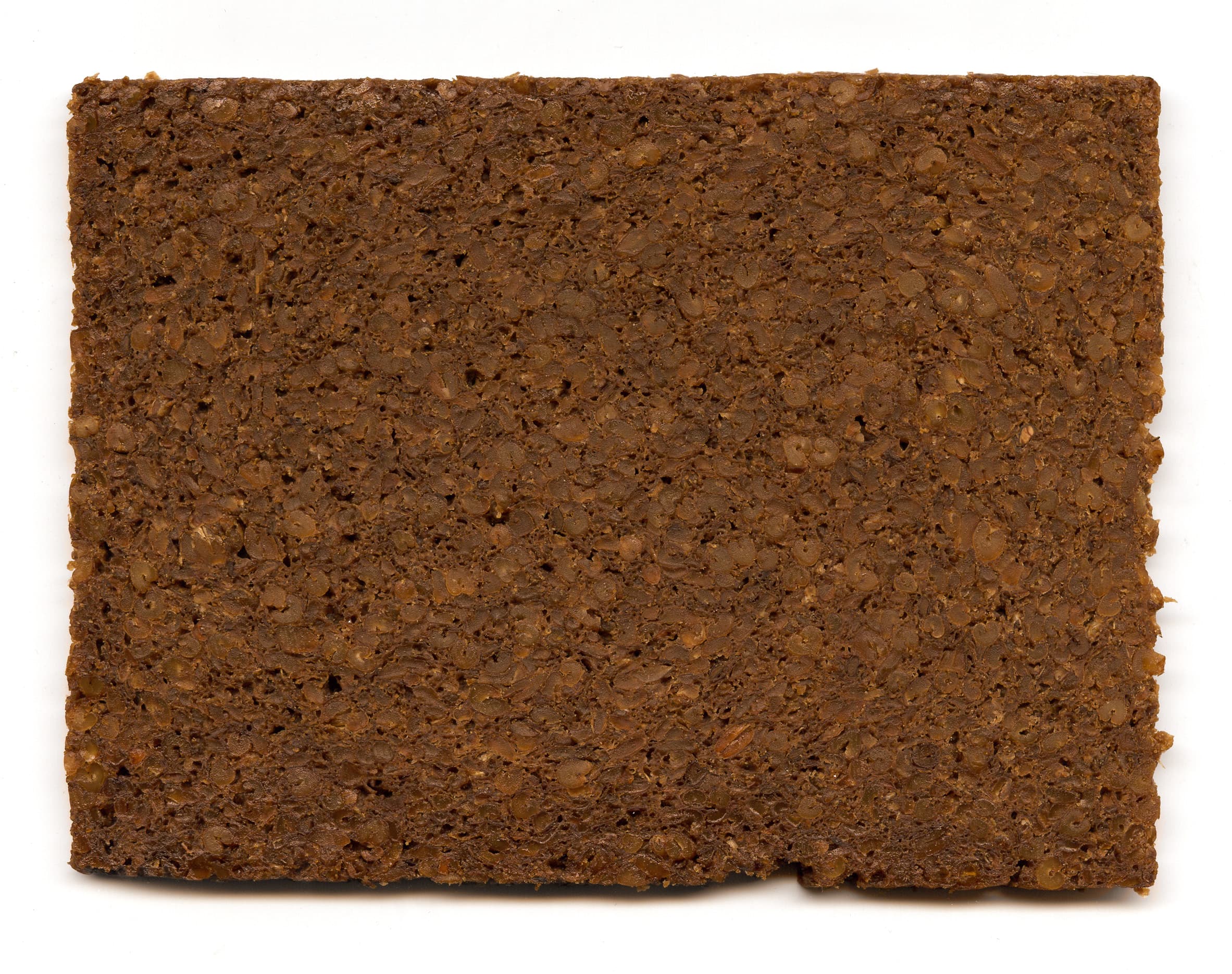 Pumpernickel — a german appetizer dish from Germany — featuring dense rye crumb, sourdough-fermented, coarsely ground