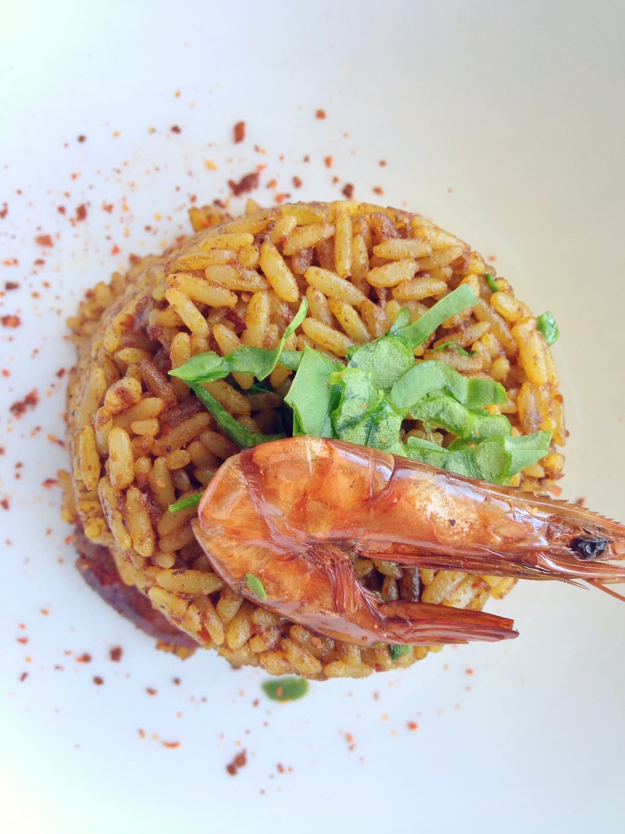 Banga rice — a nigerian main course dish from Nigeria — featuring palm-forward, parboiled rice, minimal-spice