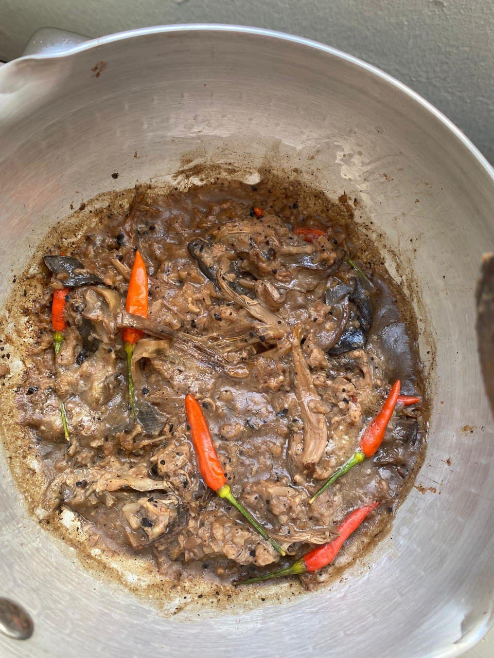 Bosou — a malaysian main course dish from Malaysia — featuring salt-preserved ferment, pangi fruit, Kadazan-Dusun heritage