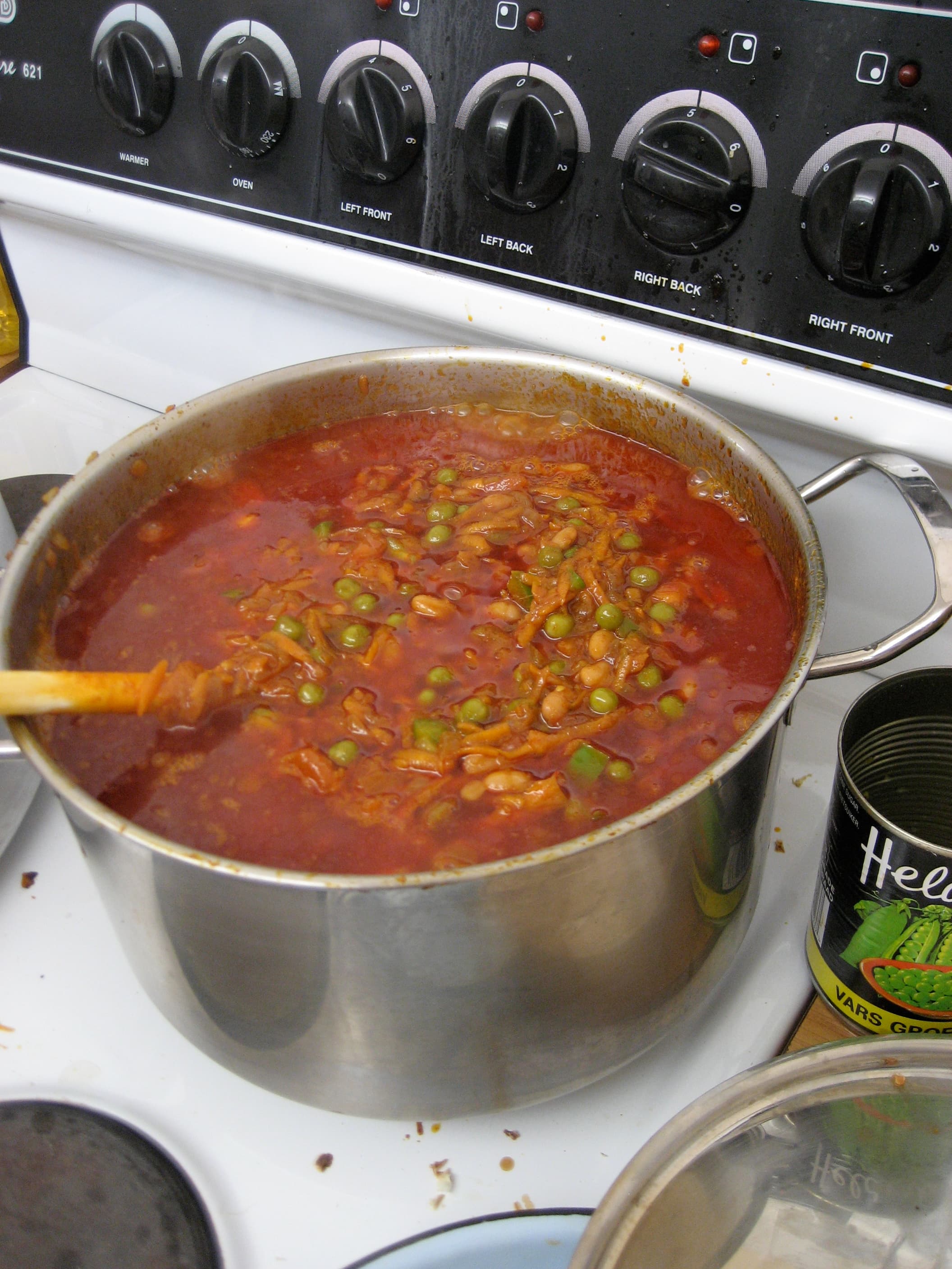 Chakalaka — a south african main course dish from South Africa — featuring tinned produce foundation, spicy and Portuguese-influenced, family variations