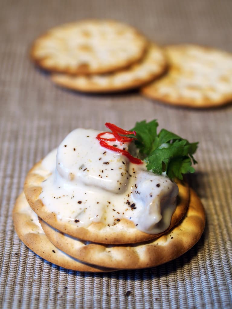 Water biscuit — a british main course dish from United Kingdom — featuring austere recipe, hard and brittle, long shelf life