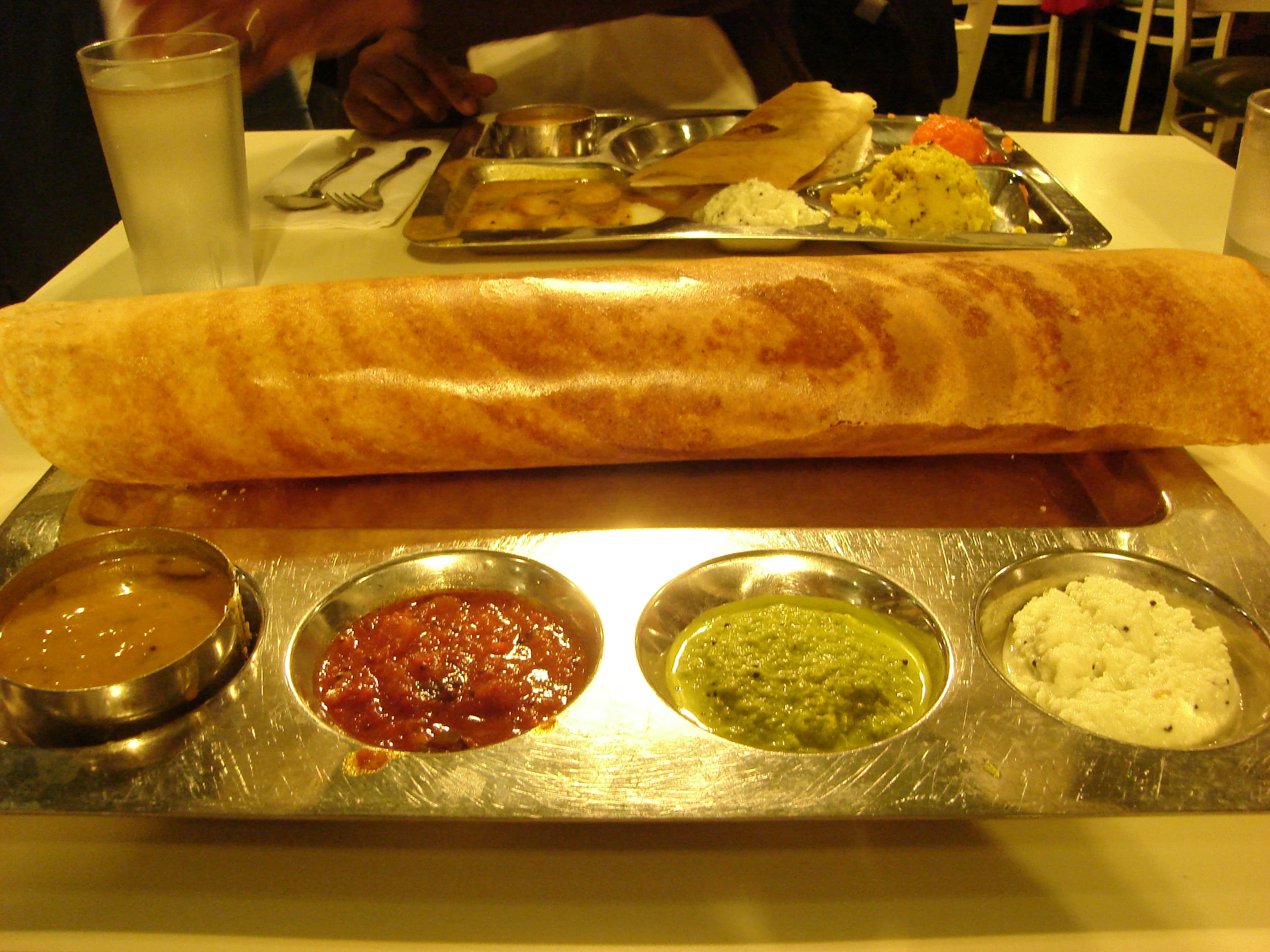 Masala Dosa — a indian breakfast dish from Bengaluru, India — featuring overnight ferment, lace-crisp fold, potato masala