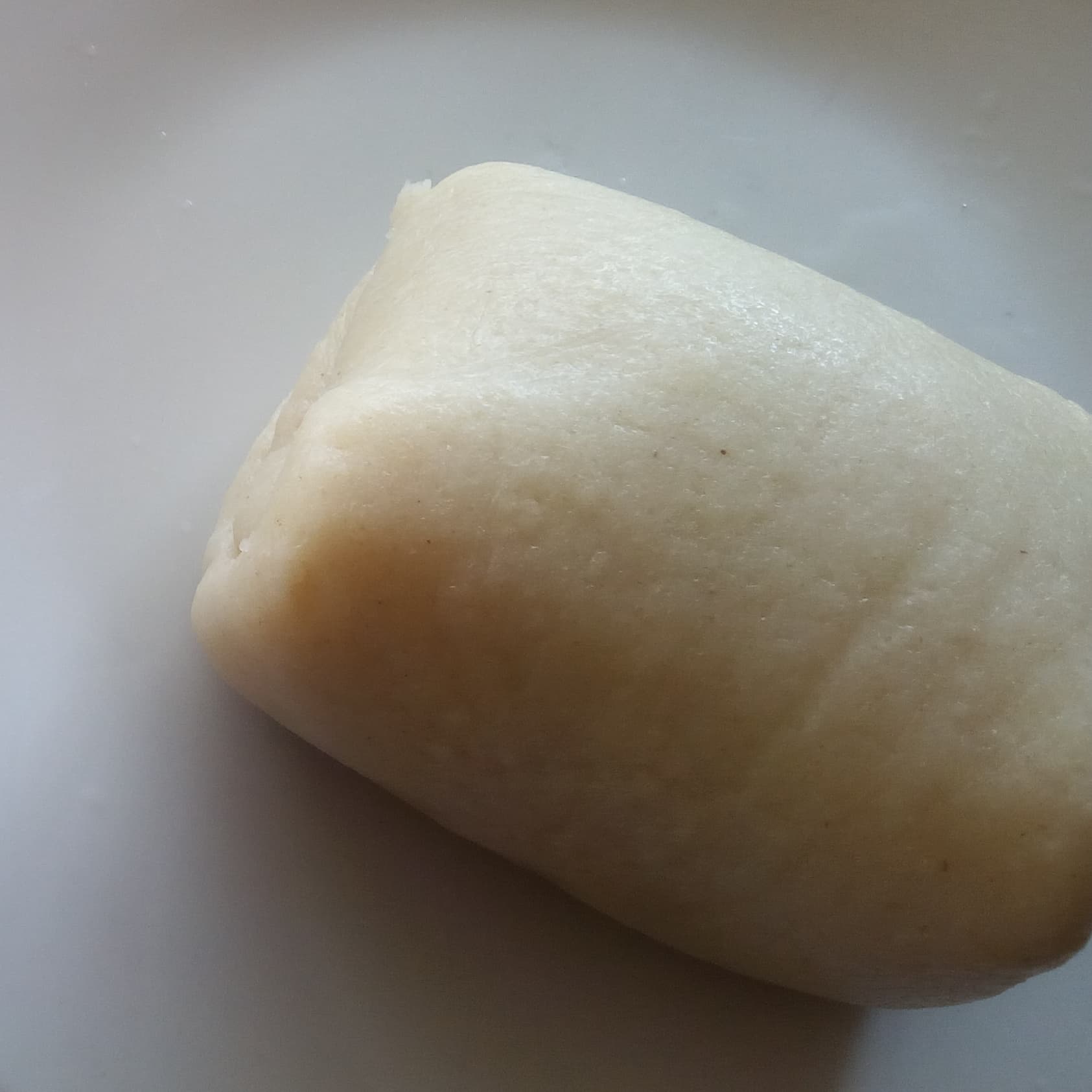 Fufu — a ghanaian main course dish from Ghana — featuring hand-pounded, cassava-based, texture-adjustable
