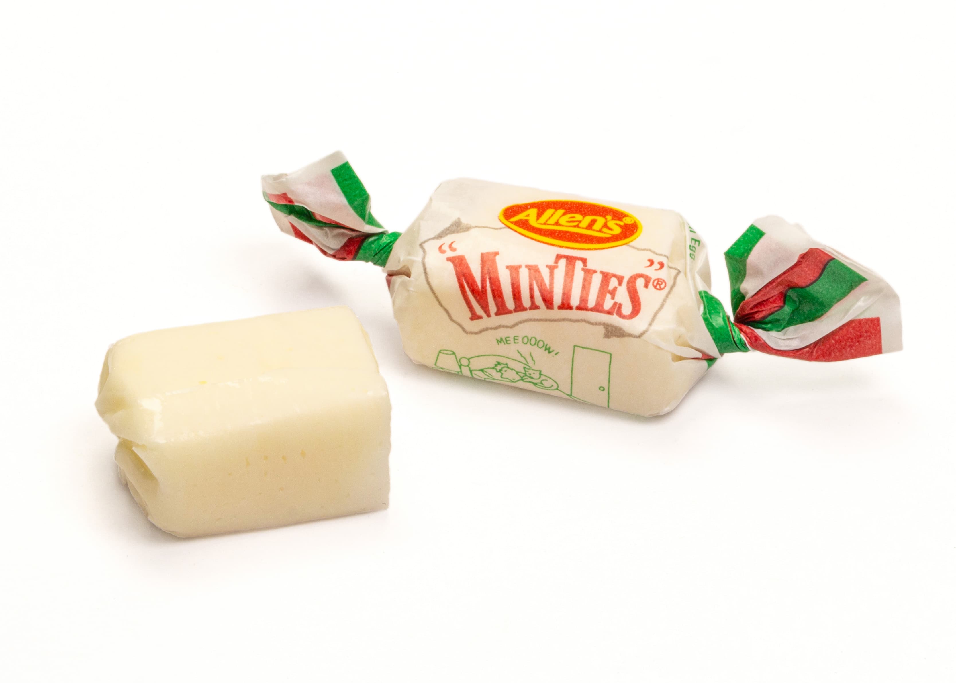 Minties — a australian main course dish from Australia — featuring hard-to-chewy texture, intensely sticky, mint-forward