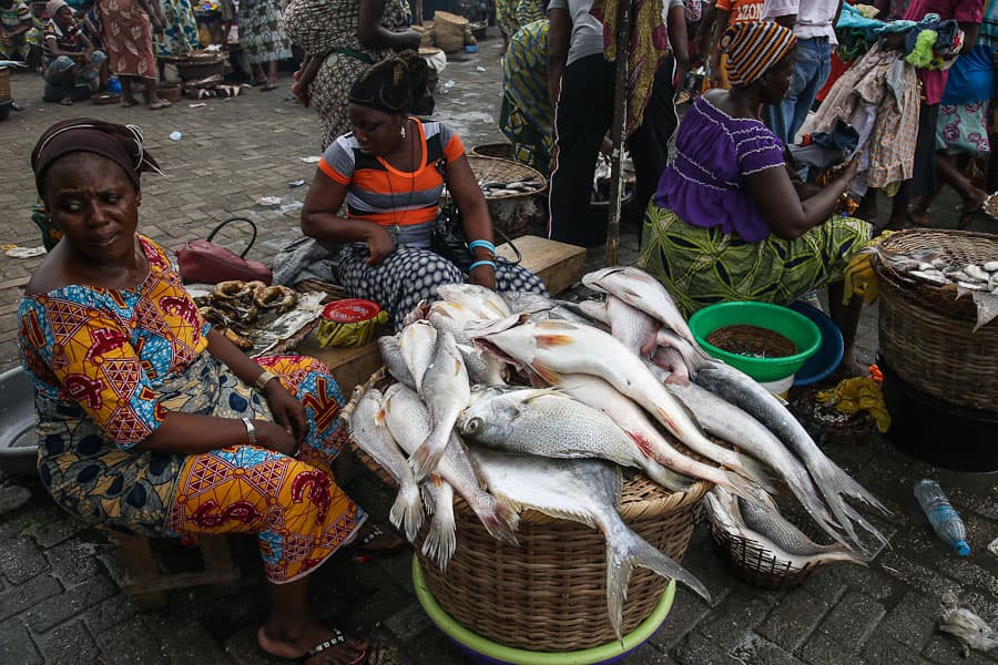 Marghi special — a nigerian main course dish from Nigeria — featuring broth-based, tamarind-forward, Lake Chad fish