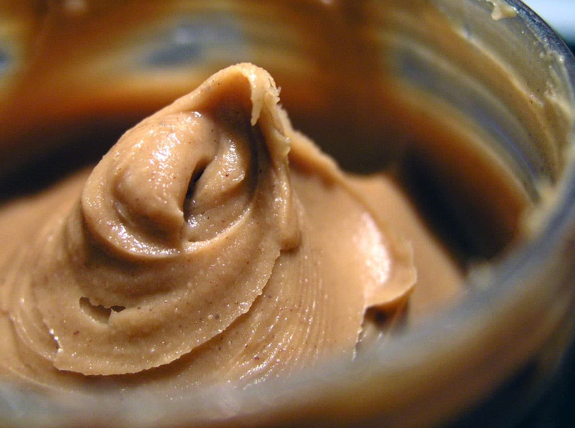 Peanut butter — a aztec cuisine breakfast dish from Aztec — featuring roasted & ground, spread & paste, protein-forward