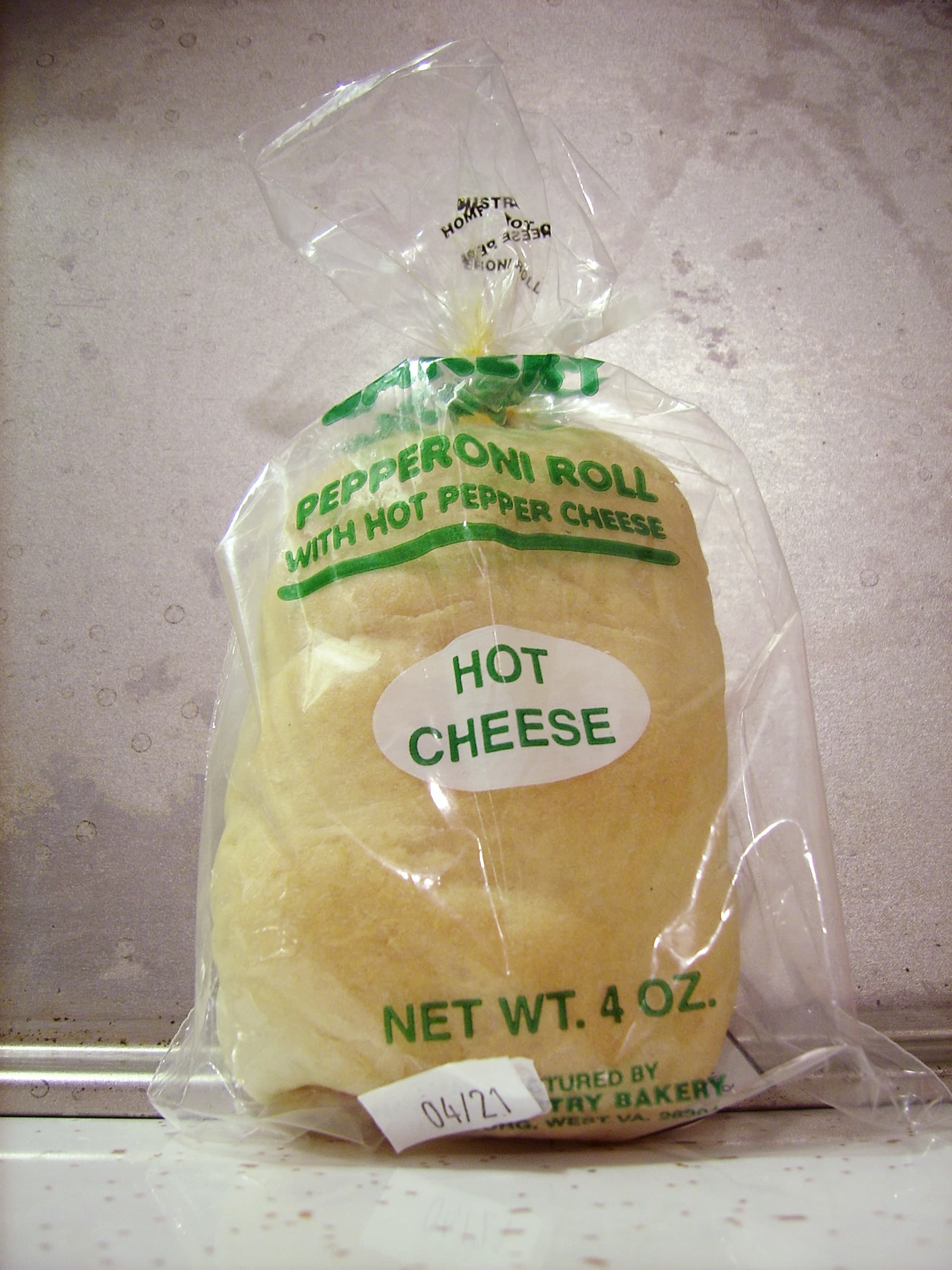 Pepperoni roll