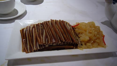 Lou mei — a people's republic of china cuisine main course dish from People's Republic of China — featuring braised in master stock, Cantonese technique, hot or cold service